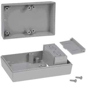 Serpac Box from Mouser # 635-211-1-G